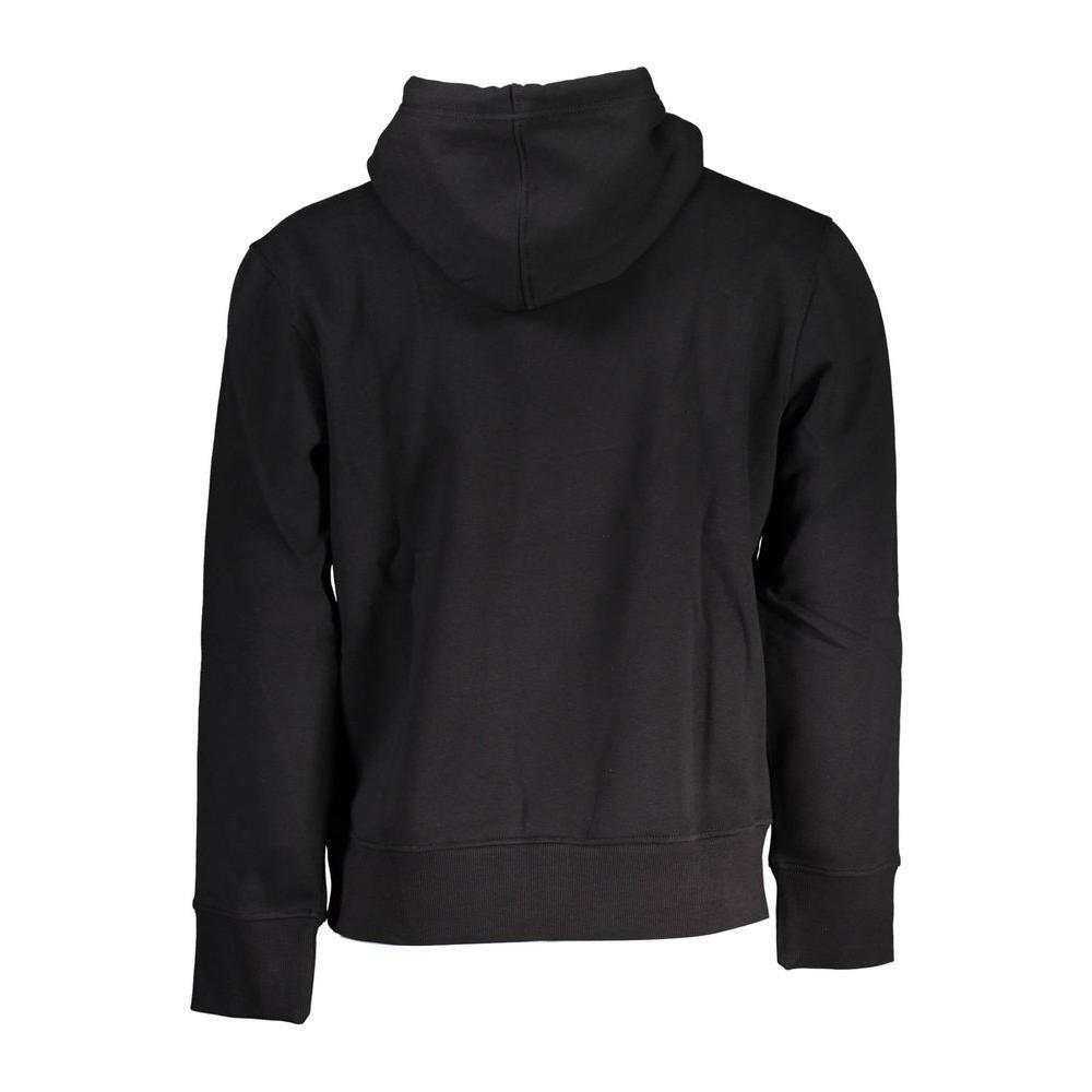 Calvin Klein Black Cotton Men Sweater CA-18593-XL
