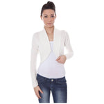 Datch White Wool Sweater DA-1845-XL