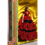 Dolce & Gabbana Red Dress Ceramic Porcelain Fashion Box Leather Sicily Dolls SMY11090