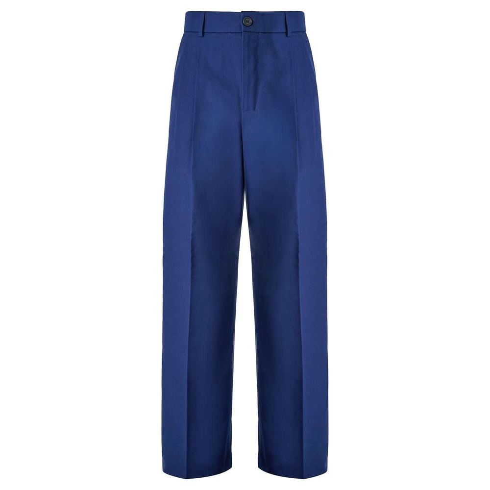 Gucci Blue Classic Cotton Pants 746110ZAMYY4912_54