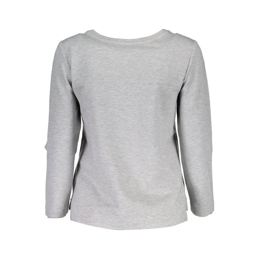 Gant Gray Elastane Unisex Sweatshirt 1728,67403481248,Clothing,Gant,Gray,New with tags,Sweaters - Women - Clothing,Women,Women - Clothing,XS GA-1275-XS