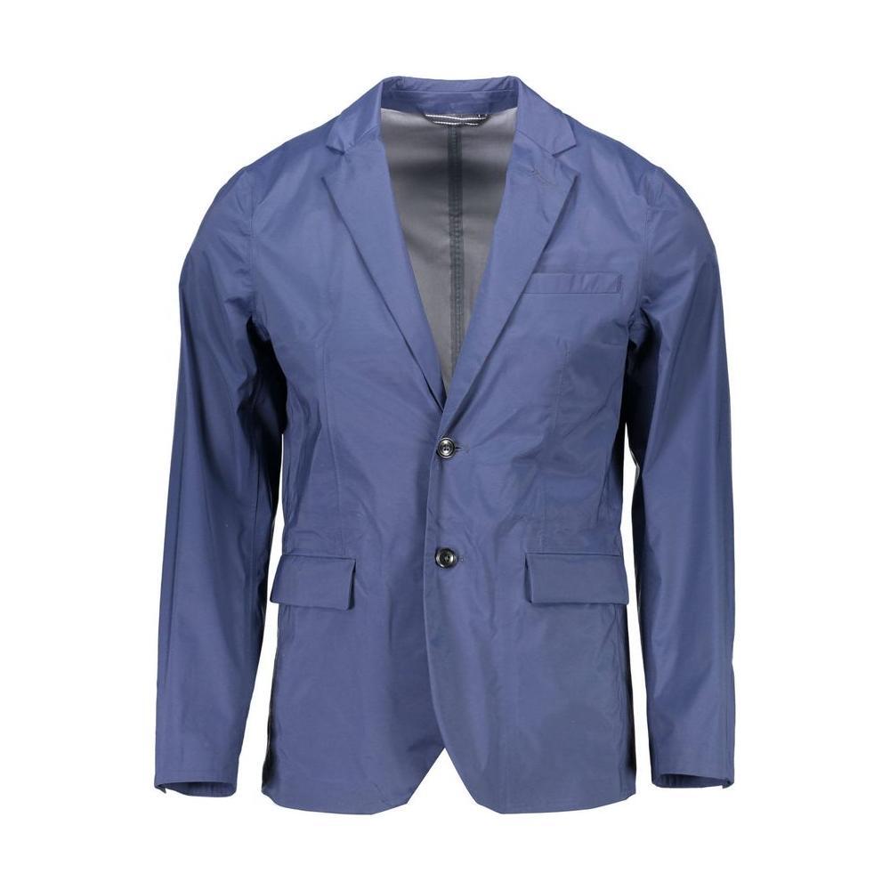 Gant Blue Nylon Men Jacket 1728,67403481248,Blue,Clothing,Gant,IT50 | L,Jackets - Men - Clothing,Men,Men - Clothing,New with tags GA-3877-IT50 | L