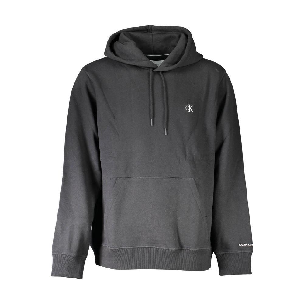 Calvin Klein Black Cotton Unisex Sweatshirt CA-4199-XXL