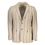 Gant Beige Linen Men Jacket 1728,67403481248,Beige,Clothing,Gant,IT48 | M,Jackets - Men - Clothing,Men,Men - Clothing,New with tags GA-4636-IT48 | M