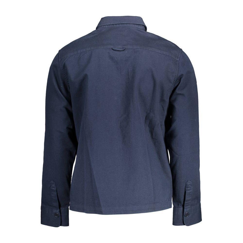 Gant Blue Cotton Men Shirt 1728,67403481248,Blue,Clothing,Gant,Men,Men - Clothing,New with tags,S,Shirts - Men - Clothing GA-5273-S