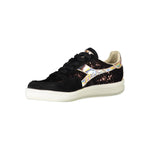 Diadora Black Leather Women Sneaker DI-5821-EU36/US6