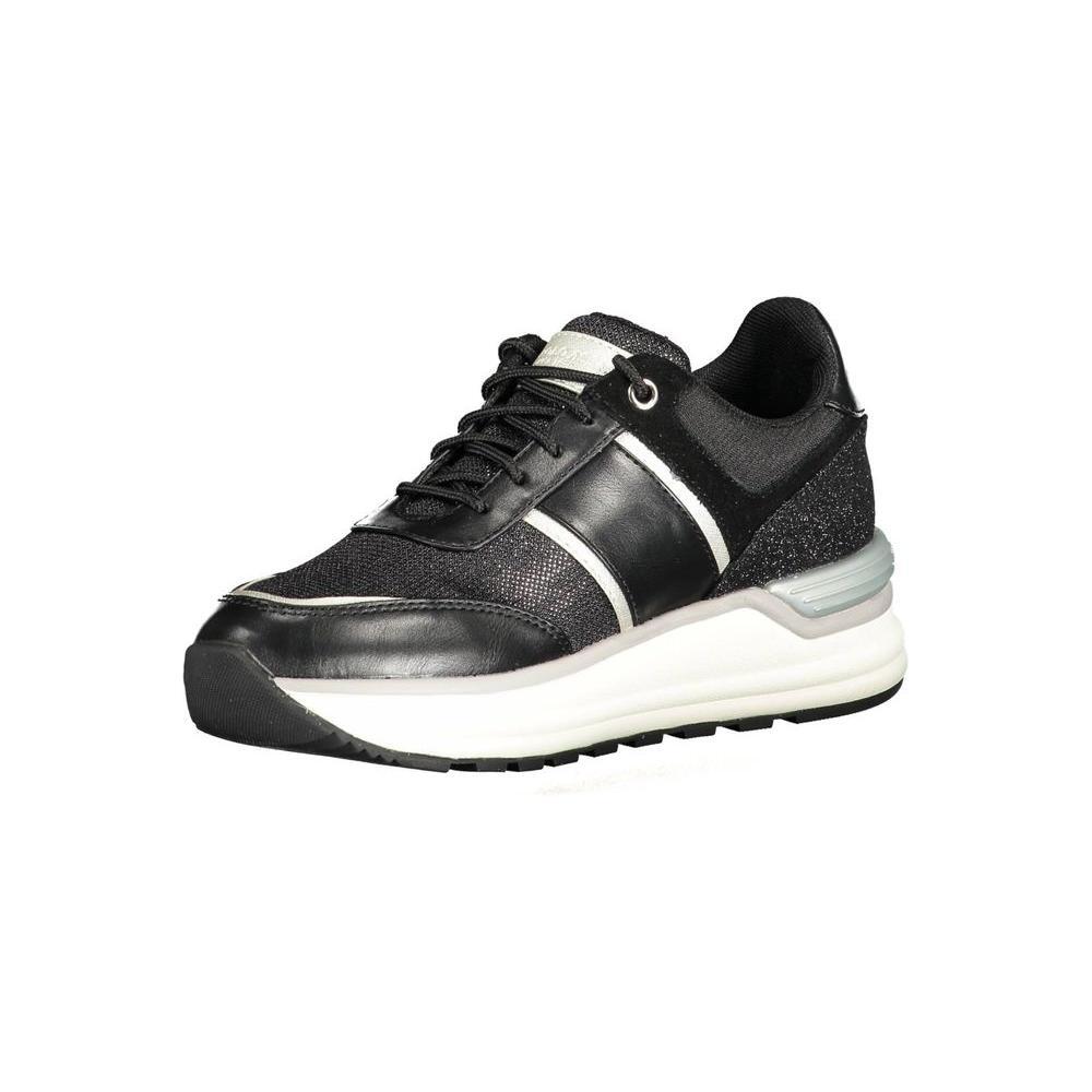 U.S. POLO ASSN. Black Polyester Sneaker