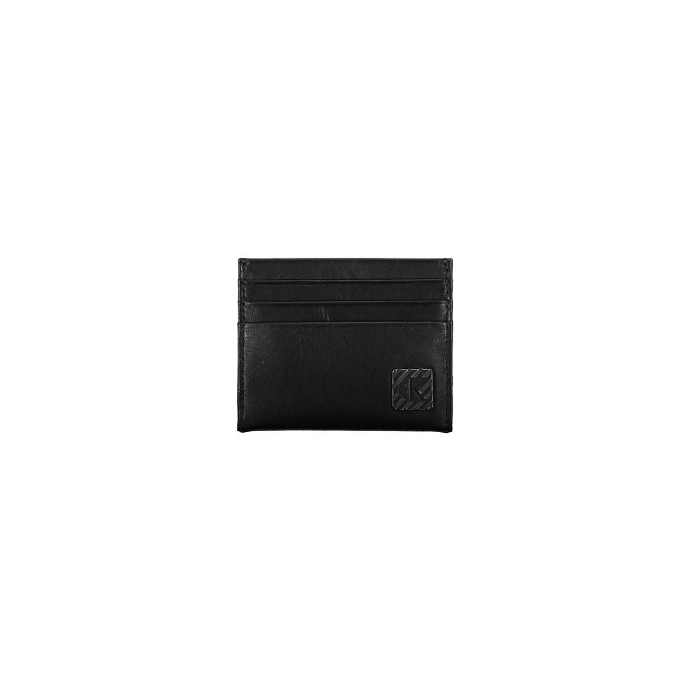 Calvin Klein Black Leather Men Wallet