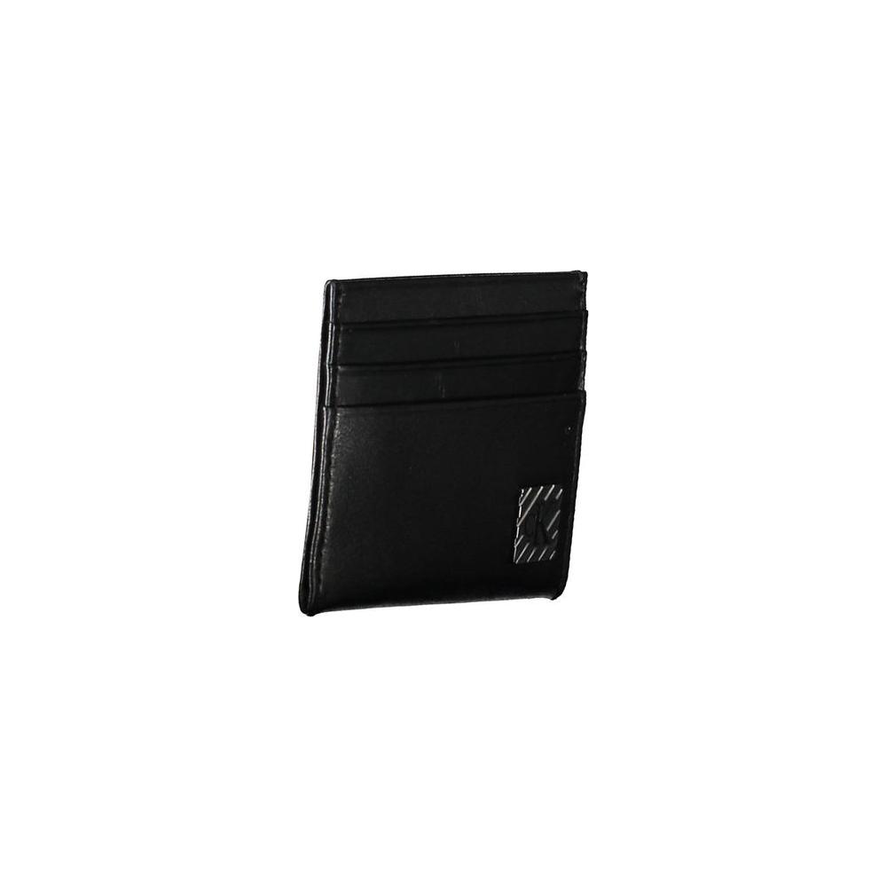 Calvin Klein Black Leather Men Wallet