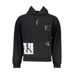 Calvin Klein Black Cotton Men Sweater CA-21616-XXL