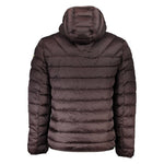 Napapijri Brown Polyamide Men Jacket NA-21678-S