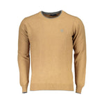North Sails Brown Polyamide Men Sweater NO-23349-XXL