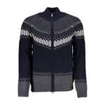 Gant Elegant Long Sleeve Zip Cardigan in Blue 1728,67403481248,Blue,Clothing,Gant,Men,Men - Clothing,New with tags,S,Sweaters - Men - Clothing GA-24117-S