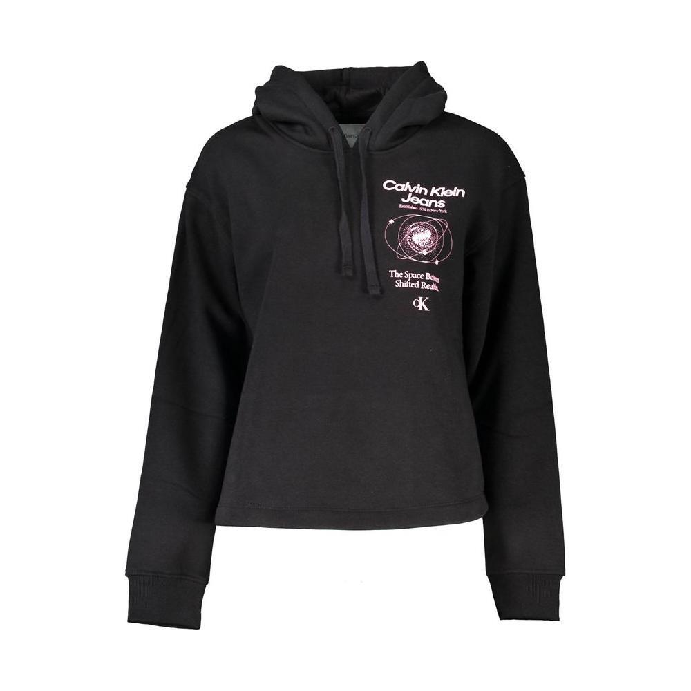 Calvin Klein Sleek Fleece-Lined Hooded Sweatshirt CA-26152-M