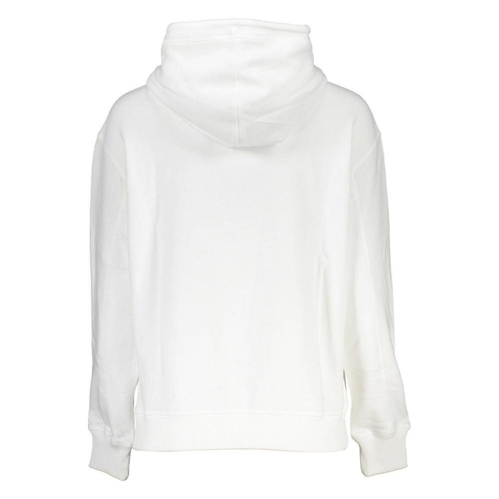 Calvin Klein White Cotton Sweater CA-26219-2XS
