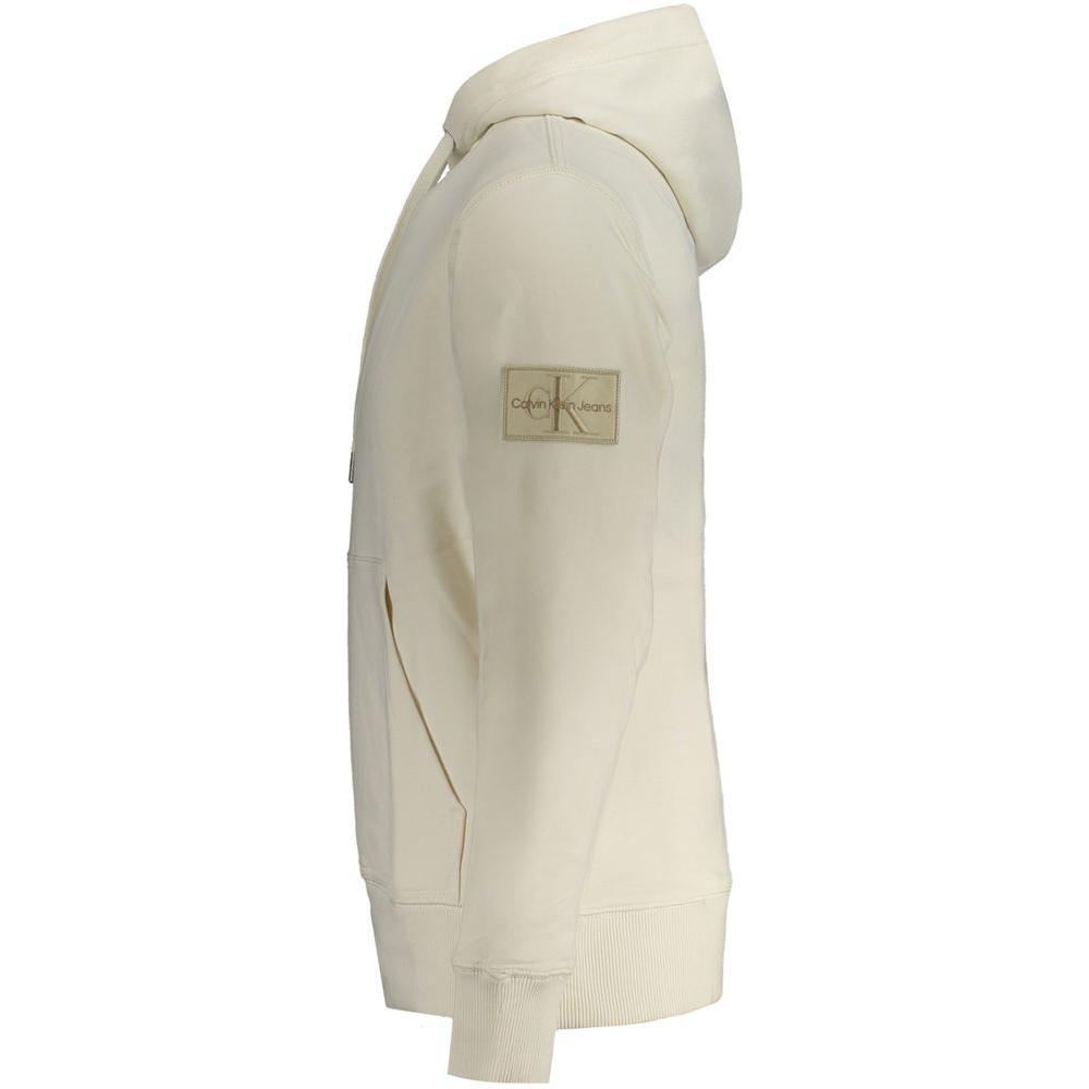 Calvin Klein White Cotton Sweater CA-32340-XL