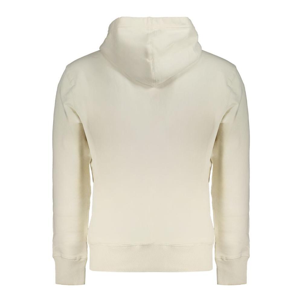 Calvin Klein White Cotton Sweater CA-32340-XL