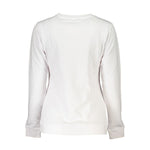 Cavalli Class White Cotton Sweater CA-26780-XS