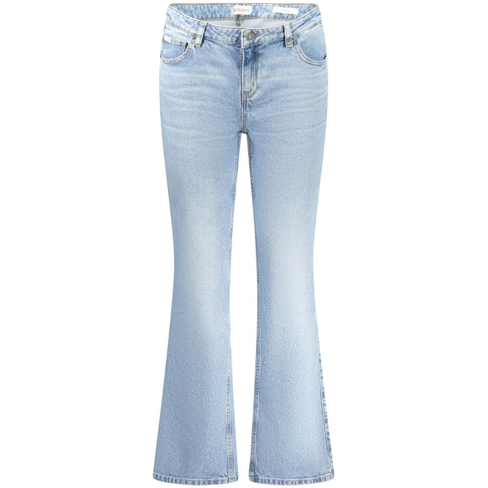 Guess Jeans Light Blue Cotton Women Jeans GU-35264-W24 | L32
