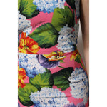 Dolce & Gabbana Multicolor Floral Sleeveless Sheath Dress DR81657-36