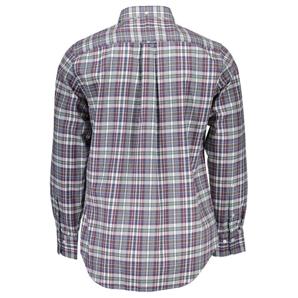 Gant Elegant Blue Cotton Button-Down Shirt 1728,67403481248,Blue,Clothing,Gant,Men,Men - Clothing,New with tags,S,Shirts - Men - Clothing GA-24085-S