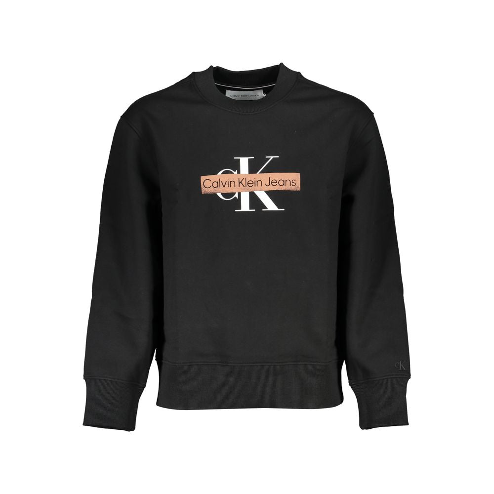 Calvin Klein Sleek Fleece Crew Neck Sweatshirt CA-24844-S