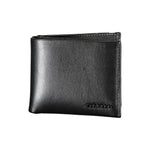 Calvin Klein Elegant Black Leather Dual-Compartment Wallet CA-26045