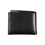 Calvin Klein Elegant Black Leather Dual-Compartment Wallet CA-26045