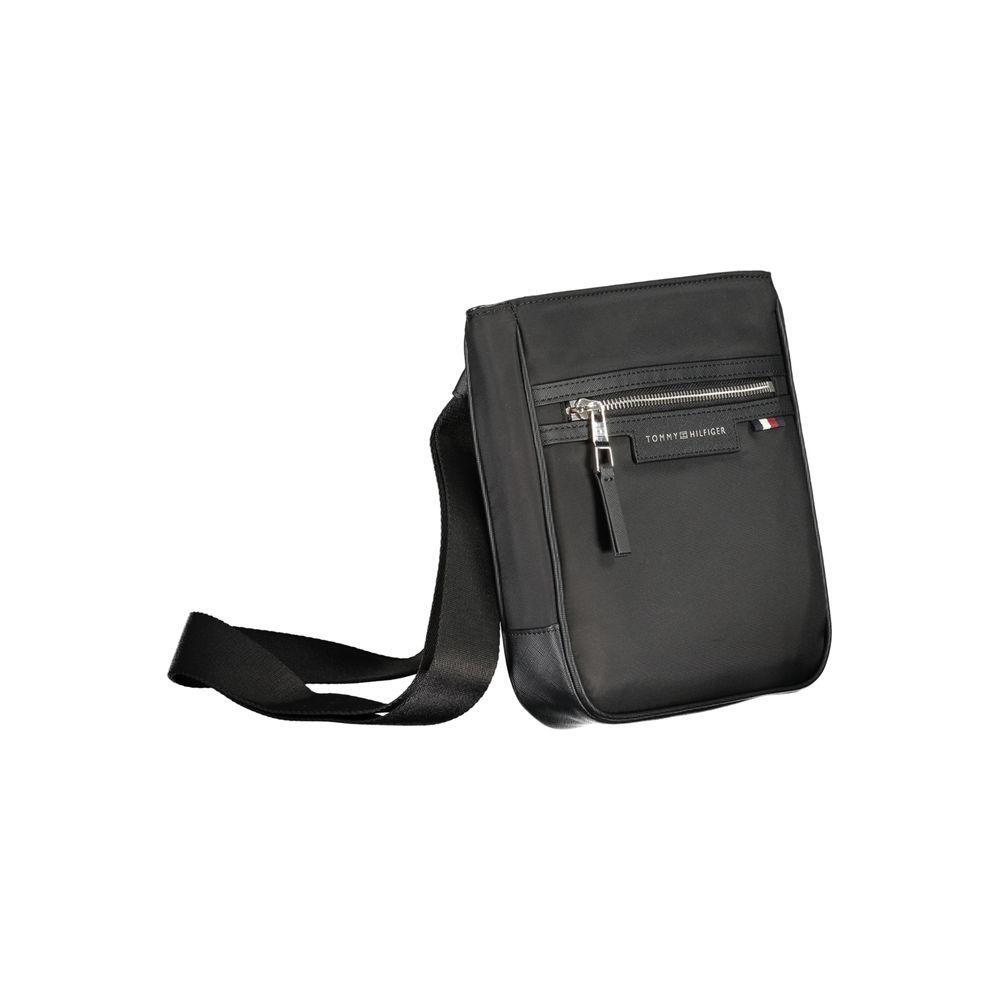 Tommy Hilfiger Black Polyester Shoulder Bag TO-28924