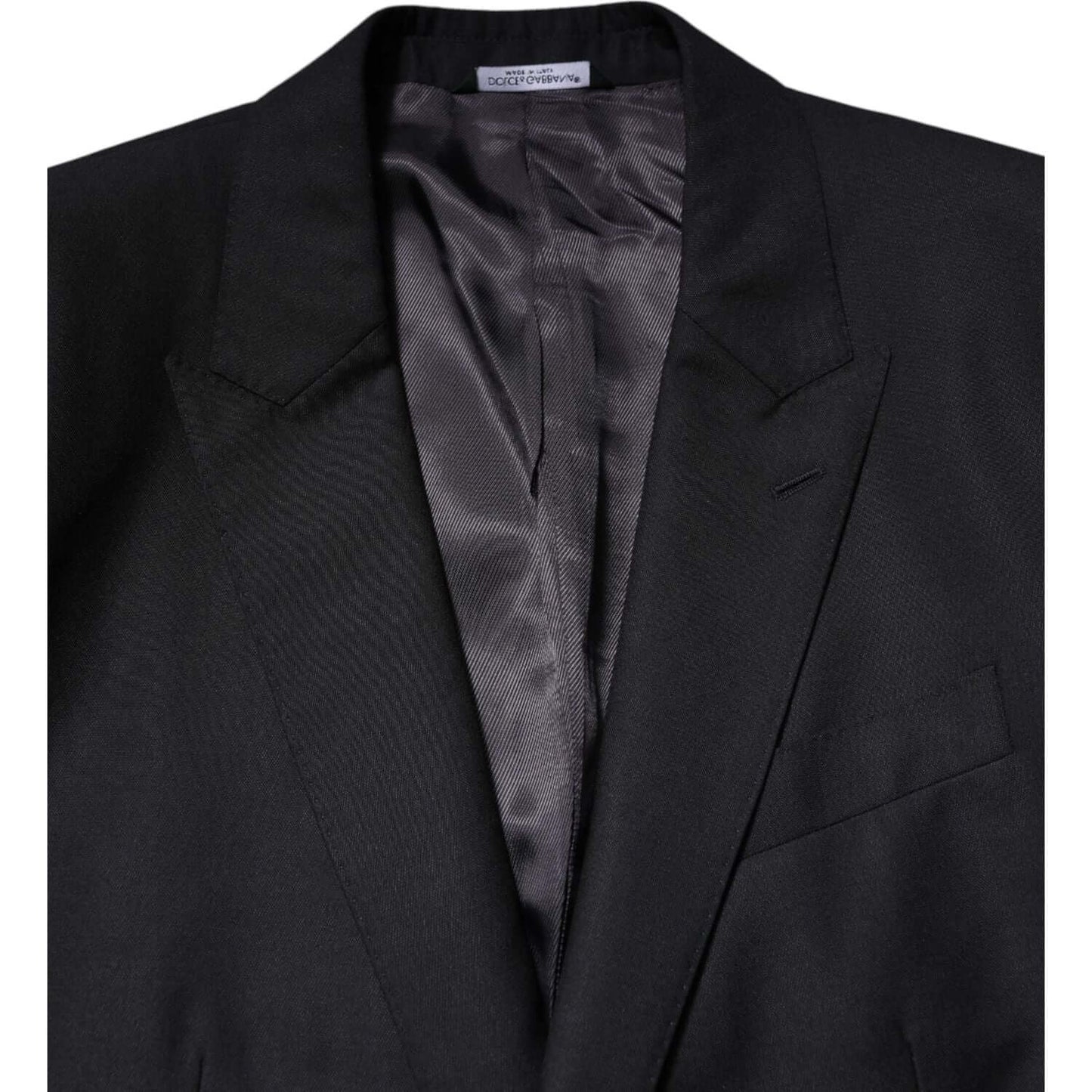 Dolce & Gabbana Dark Blue MARTINI Wool Blazer Coat Jacket KOS2341-52