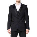Dolce & Gabbana Dark Blue MARTINI Wool Suit 2 Piece Jacket KOS2343-50
