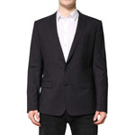 Dolce & Gabbana Dark Gray MARTINI Single Breasted Jacket KOS2350-52