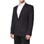 Dolce & Gabbana Dark Gray MARTINI Single Breasted Jacket KOS2350-52