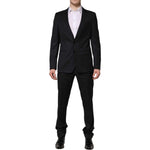Dolce & Gabbana Dark Gray MARTINI 2 Pc Single Breasted Suit KOS2353-48