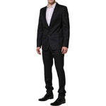 Dolce & Gabbana Dark Gray MARTINI 2 Pc Single Breasted Suit KOS2353-48