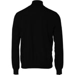 Dolce & Gabbana Black White Bandana Print Full Zip Sweater TSH90603-54