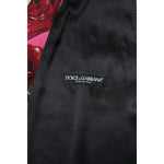 Dolce & Gabbana Pink Floral Satin Formal Men Waistcoat Vest TSH90470-50