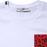 Dolce & Gabbana White Cotton Short Sleeves Crew Neck T-shirt TSH90607-50