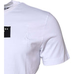 Dolce & Gabbana White Cotton Logo Patch Crew Neck T-shirt TSH90631-48