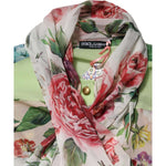 Dolce & Gabbana Multicolor Floral Patchwork Long Sleeves Top TSH87600-42