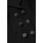Dolce & Gabbana Black Wool Double Breasted Coat Jacket 1728,67345645728,Black,Clothing,Dolce & Gabbana,IT38 | XS,IT40|S,IT42|M,IT44 | L,Jackets & Coats - Women - Clothing,Material: 86% Virgin Wool 9% Nylon 5% Elastane,New with tags,Women,Women - Clothing