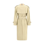 Burberry Castleford Trench Coat with Archive Check collar BU-8111157C2981-10