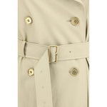 Burberry Castleford Trench Coat with Archive Check collar BU-8111157C2981-10