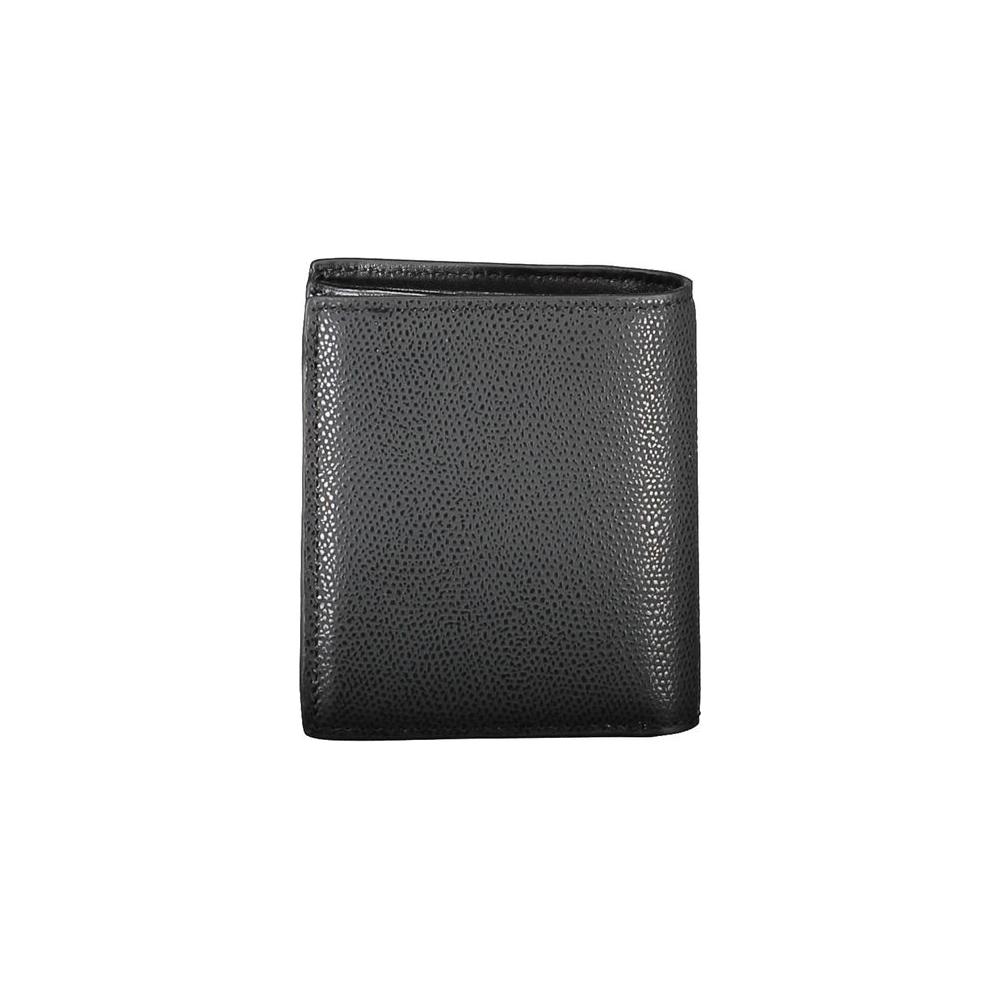Tommy Hilfiger Black Leather Men Wallet