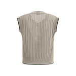 Brunello Cucinelli Knitted Vest BR-MSB582002C9731-L