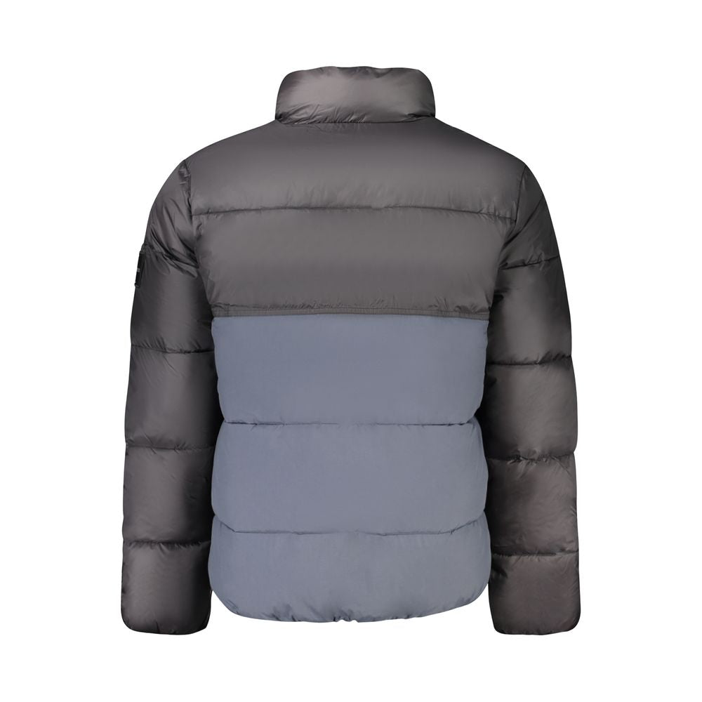 Calvin Klein Blue Polyester Men Jacket CA-32977-XS