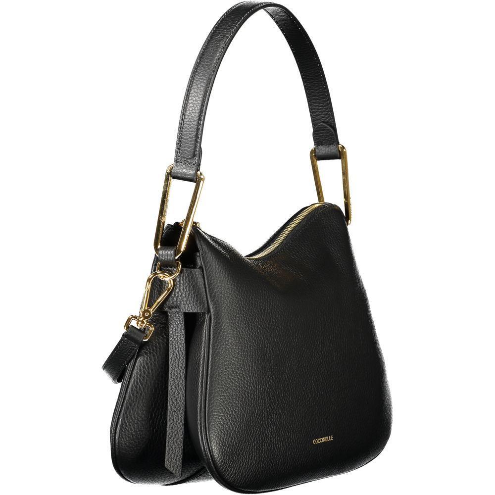 Coccinelle Black Leather Women Handbag CO-34884