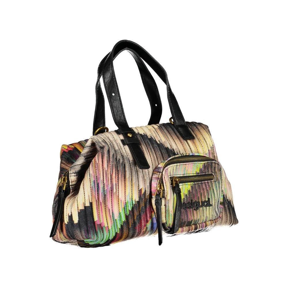 Desigual Black Polyester Handbag DE-24437