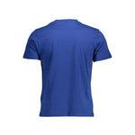 North Sails Blue Cotton Men T-Shirt NO-12560-XL