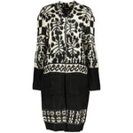 Desigual Chic Long Sleeved Coat with Contrast Details DE-24912-S